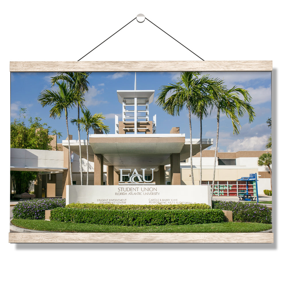 Florida Atlantic Owls - Student Union - College Wall Art #Canvas