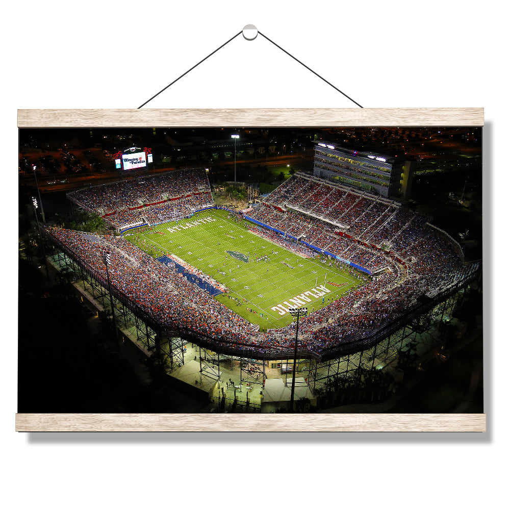 Florida Atlantic Owls - FAU Stadium - College Wall Art #Canvas
