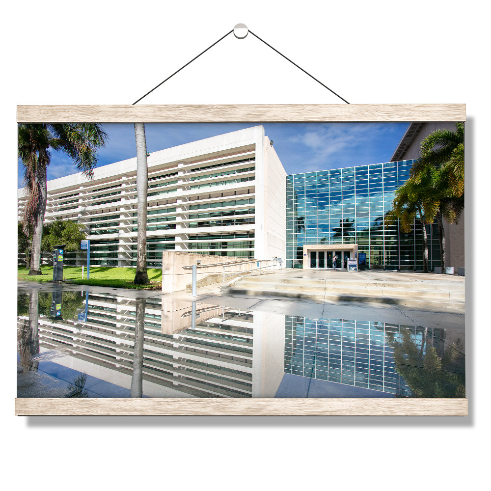 Florida Atlantic Owls - S. E. Wimberly Library - College Wall Art #Canvas