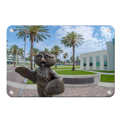 Florida Atlantic Owls - Welcome to Florida Atlantic - College Wall Art #Metal