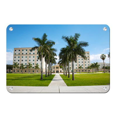 Florida Atlantic Owls - FAU Campus - College Wall Art #Metal