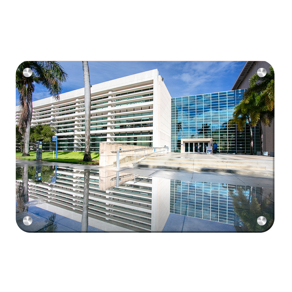Florida Atlantic Owls - S. E. Wimberly Library - College Wall Art #Canvas