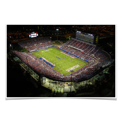 Florida Atlantic Owls - FAU Stadium - College Wall Art #Poster