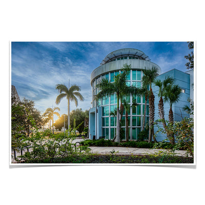 Florida Atlantic Owls - Harbor Branch - College Wall Art #Poster