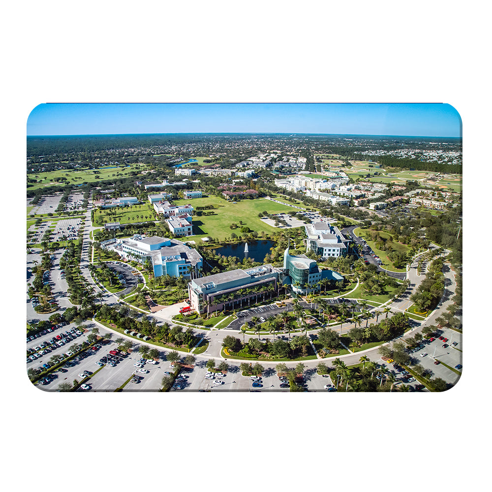 Florida Atlantic Owls - Florida Atlantic Aerial - College Wall Art #Canvas