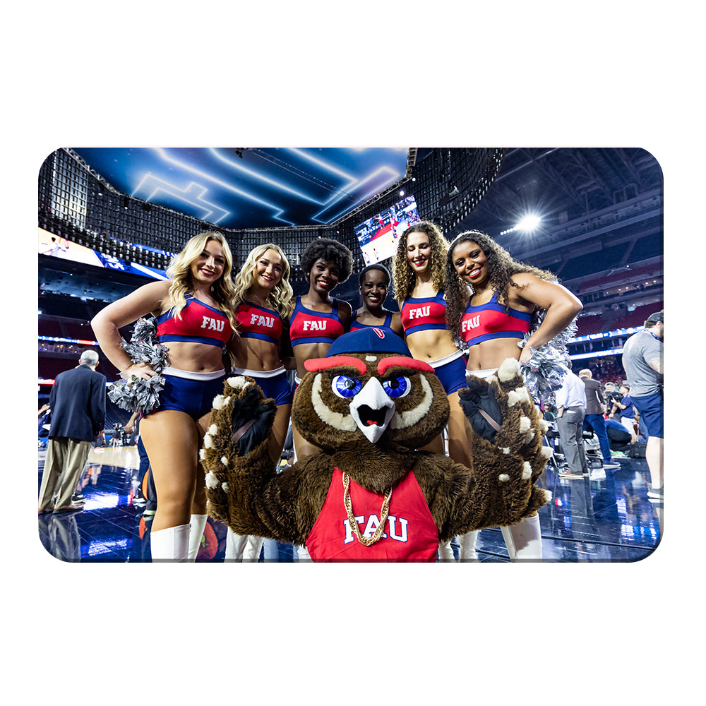 Florida Atlantic Owls - FAU Owl - College Wall Art