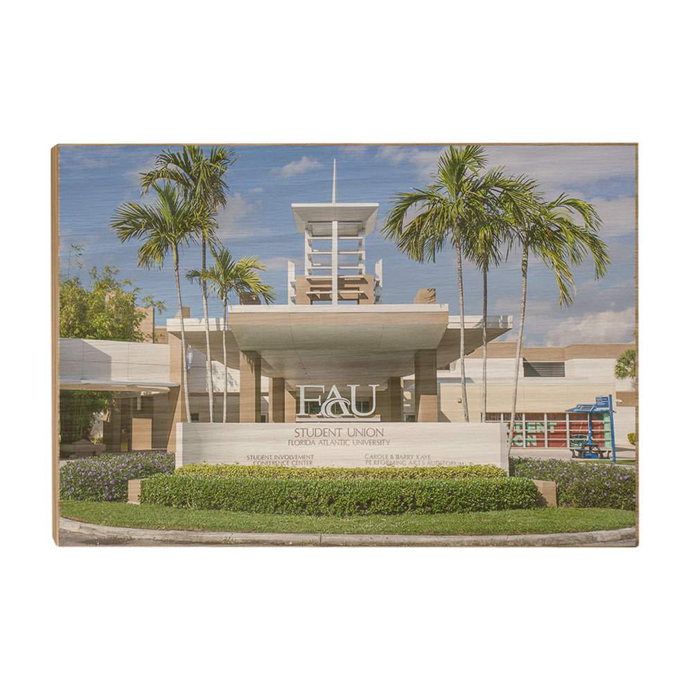 Florida Atlantic Owls - Student Union - College Wall Art #Canvas
