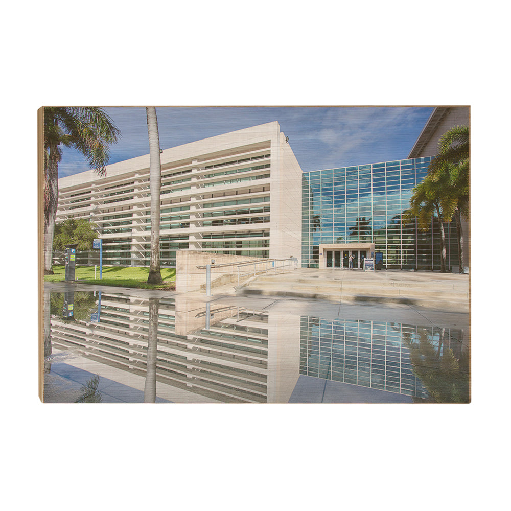 Florida Atlantic Owls - S. E. Wimberly Library - College Wall Art #Canvas
