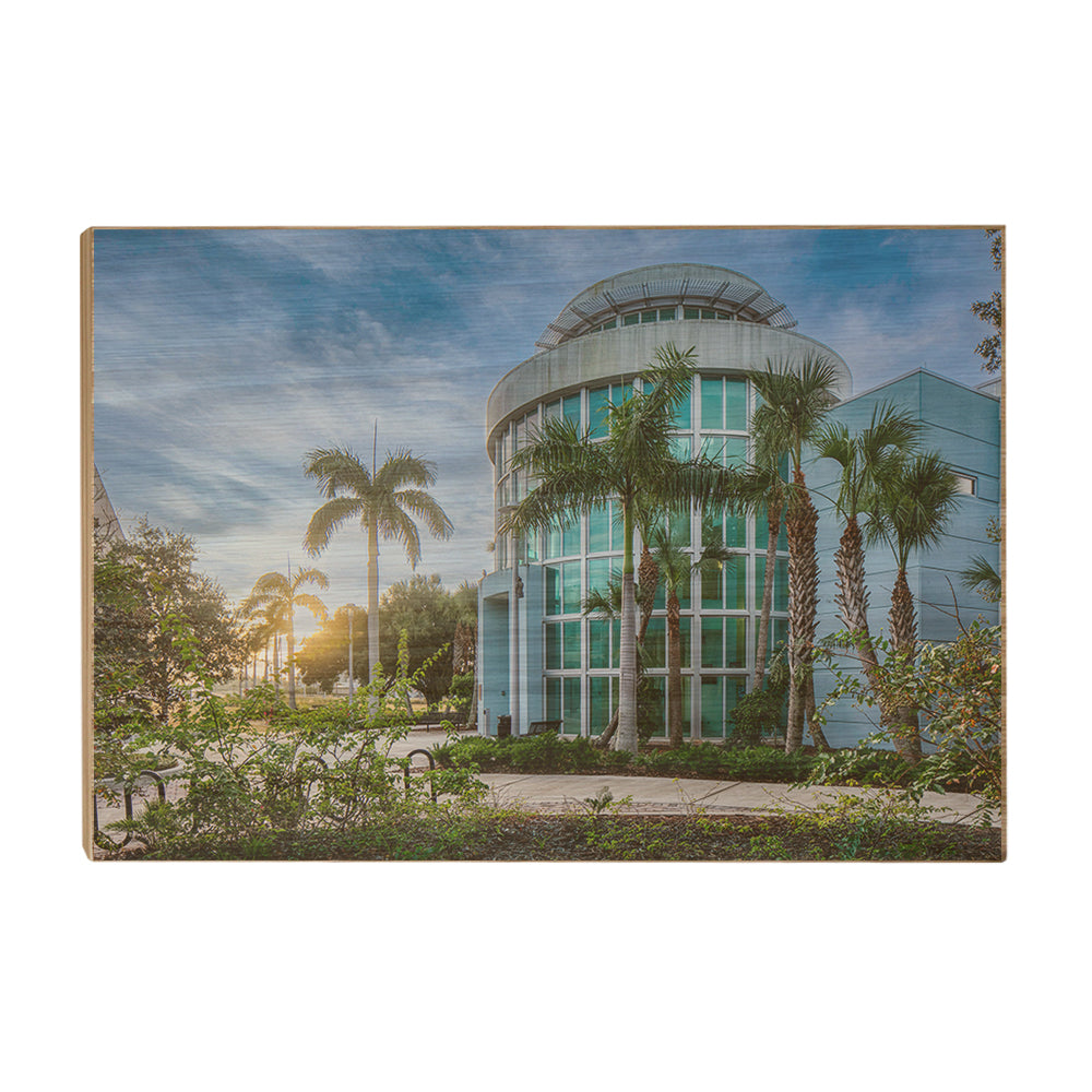 Florida Atlantic Owls - Harbor Branch - College Wall Art #Canvas