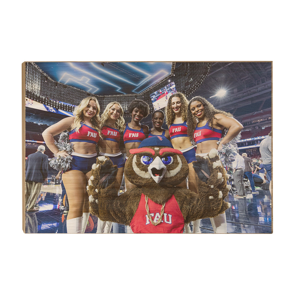 Florida Atlantic Owls - FAU Owl - College Wall Art