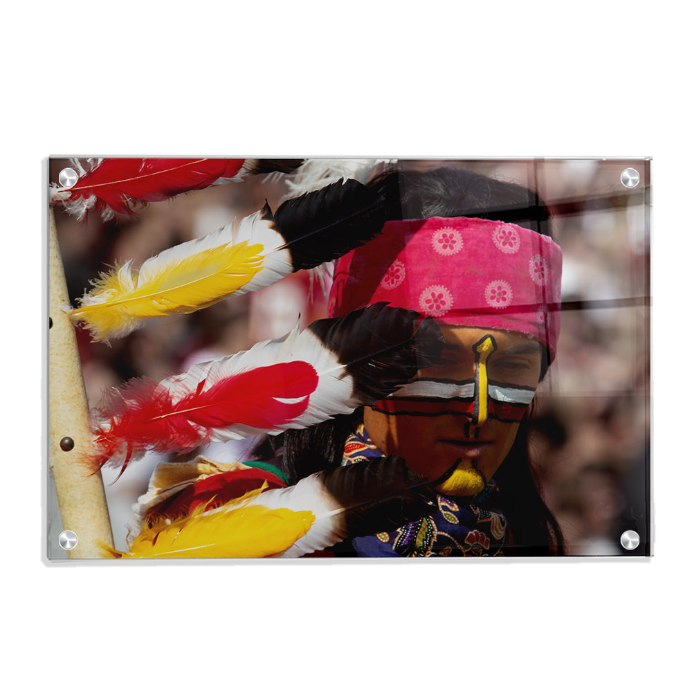 Florida State Seminoles - Chief Osceola - College Wall Art #Canvas