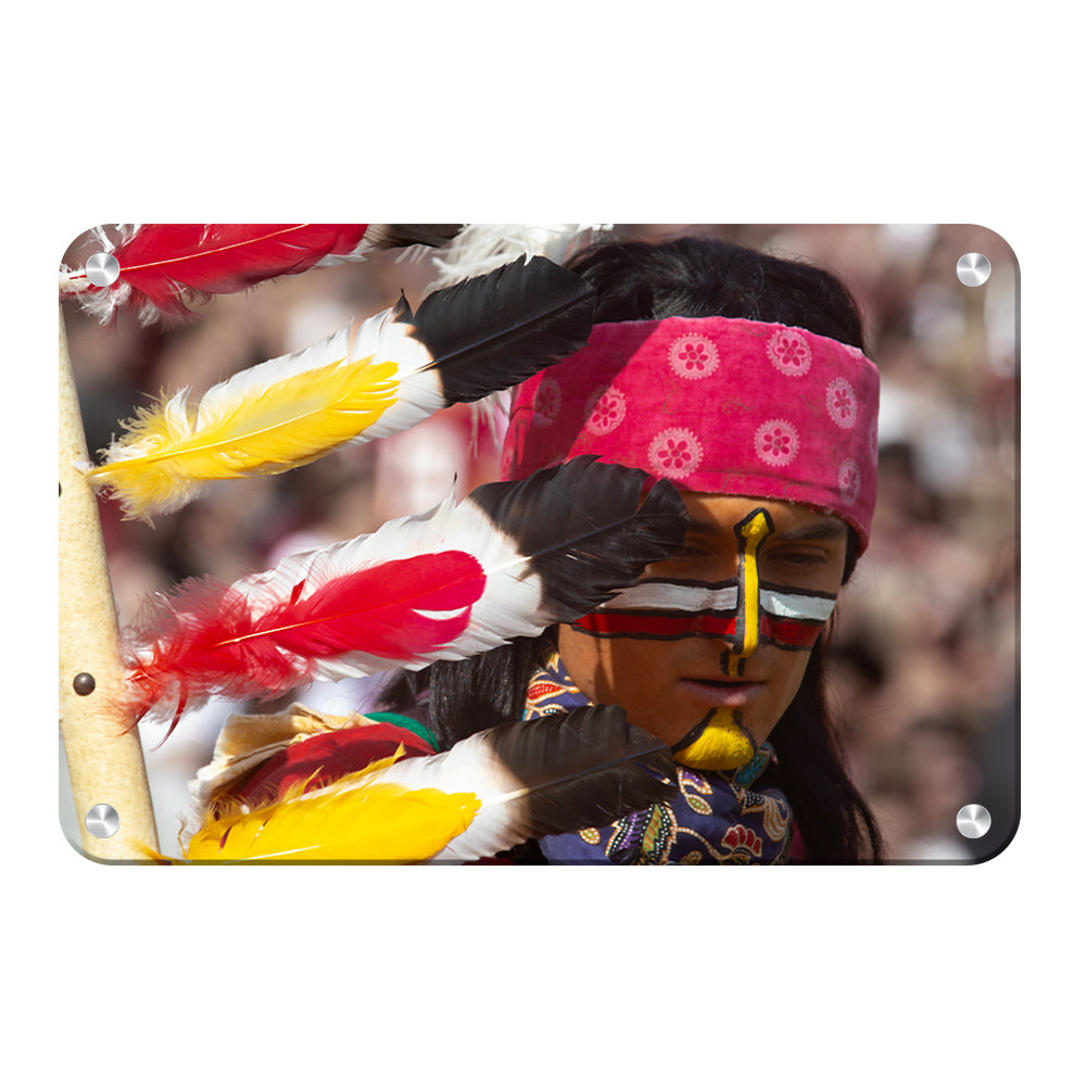 Florida State Seminoles - Chief Osceola - College Wall Art #Canvas