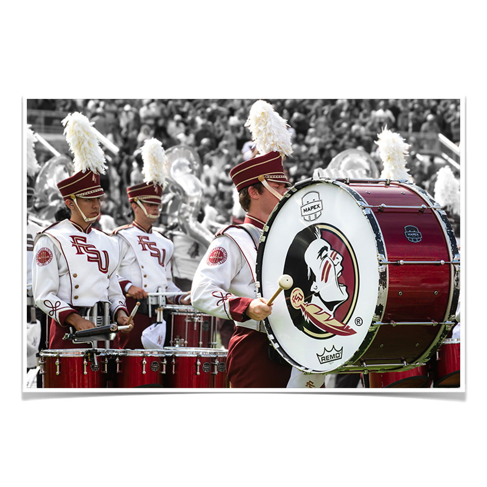 Florida State Seminoles - FSU Marching Chiefs - College Wall Art #Canvas
