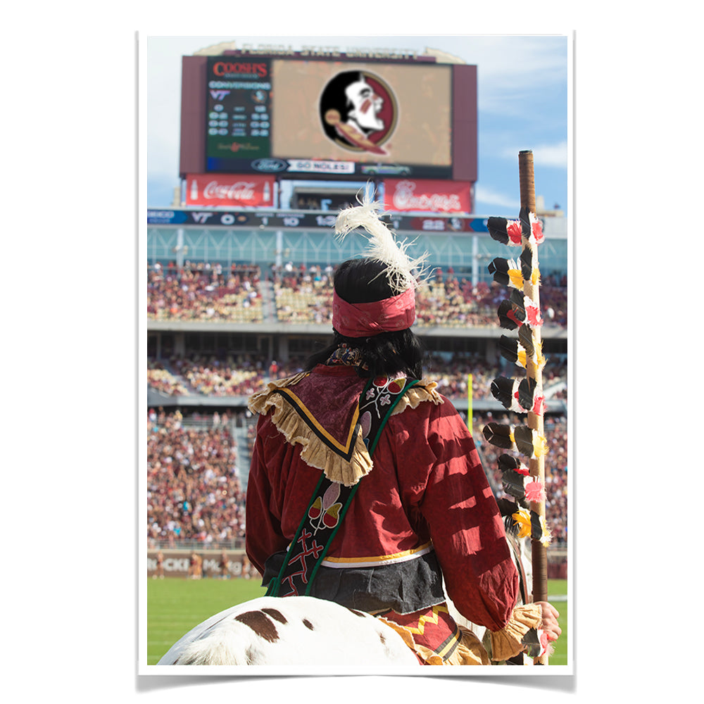 Florida State Seminoles - Watchful Eye - College Wall Art #Canvas