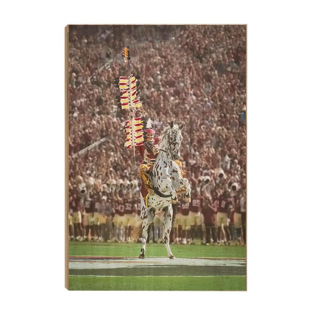 Florida State Seminoles - Chief Osceola Portrait - College Wall Art #Canvas