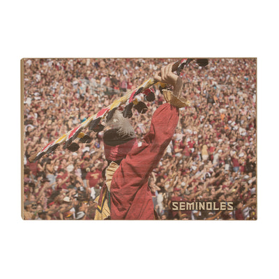 Florida State Seminoles - Go Seminoles - College Wall Art #Wood