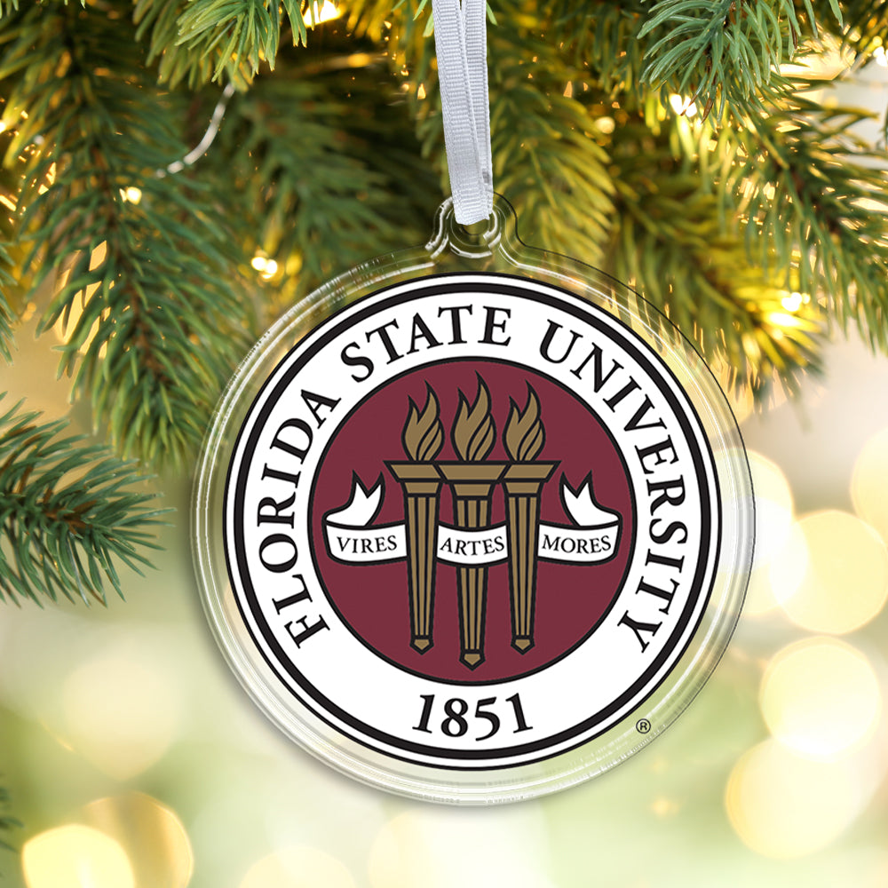 Florida State Seminoles - FSU Seal Ornament & Bag Tag