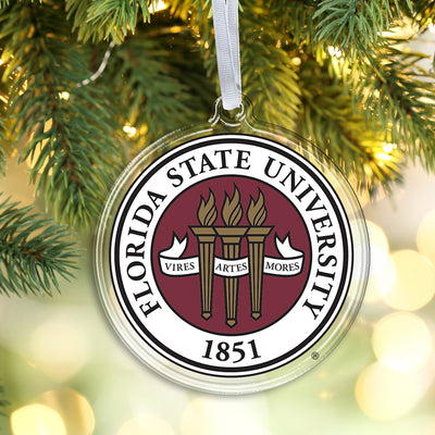 Florida State Seminoles - FSU Seal Ornament & Bag Tag