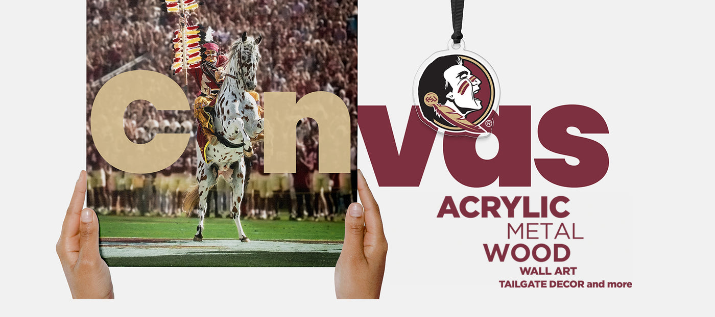 College Wall Art - Decorate With Florida State Seminoles Art