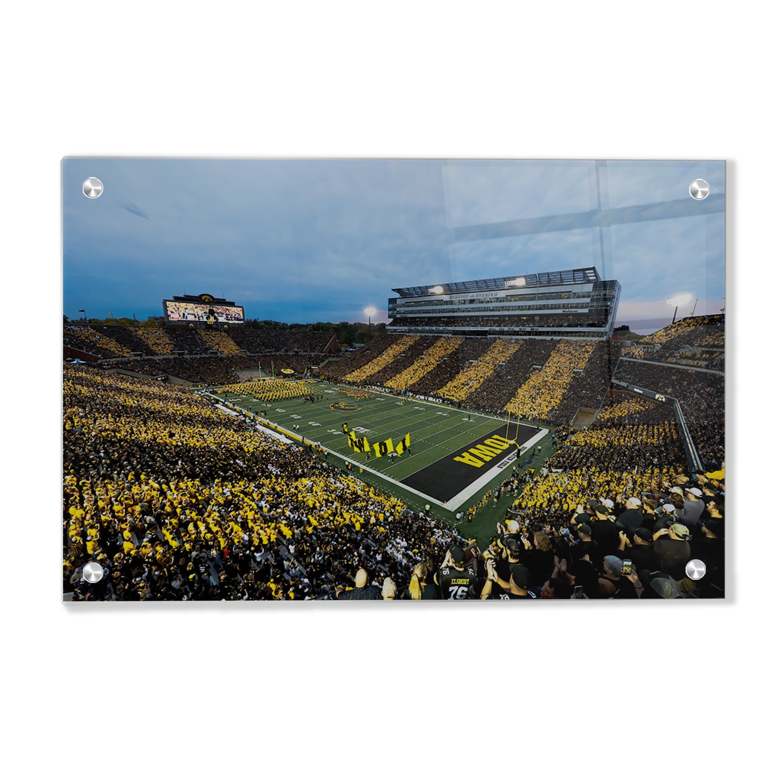 Iowa Hawkeyes - Iowa Hawkeyes Grand Entrance - College Wall Art #Canvas