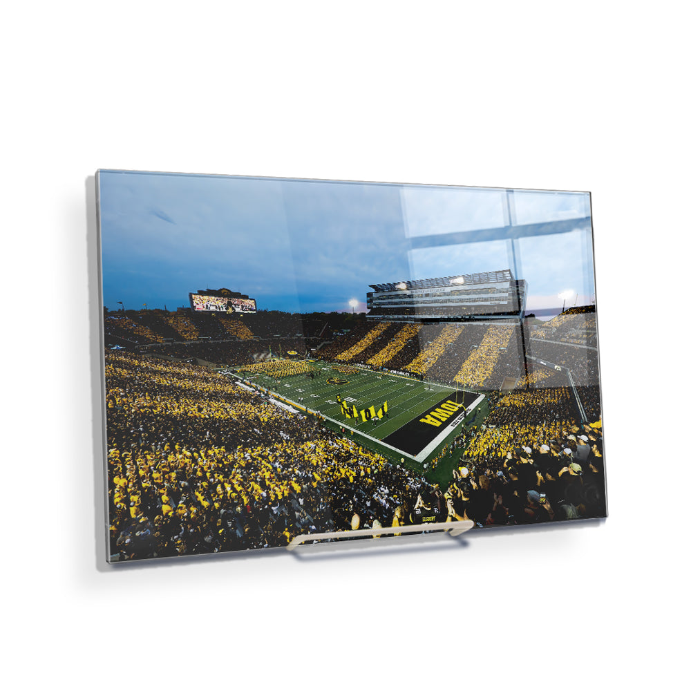 Iowa Hawkeyes - Iowa Hawkeyes Grand Entrance - College Wall Art #Canvas
