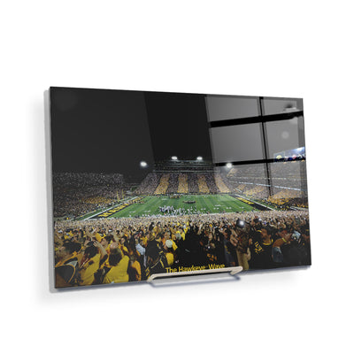 Iowa Hawkeyes - The Epic Hawkeye Wave - College Wall Art #Acrylic Mini