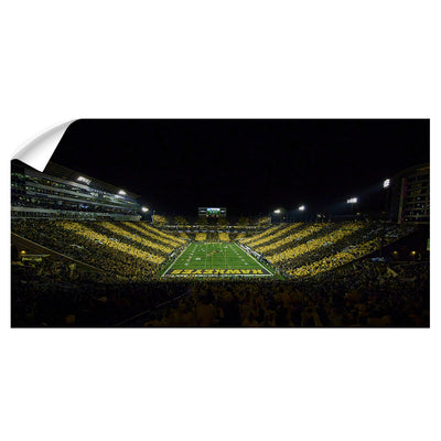 Iowa Hawkeyes - Hawkeyes Stripe Out Panoramic - College Wall Art #Wall Decal