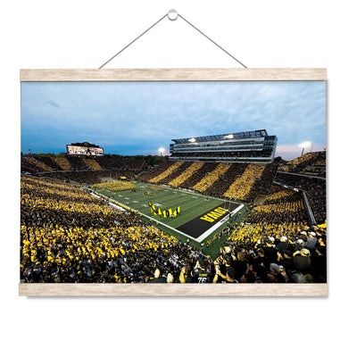 Iowa Hawkeyes - Iowa Hawkeyes Grand Entrance - College Wall Art #Hanging Canvas