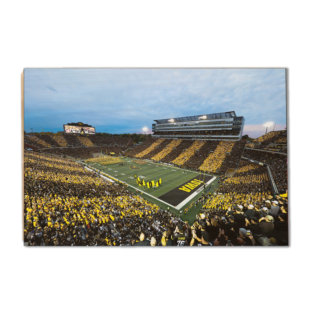 Iowa Hawkeyes - Iowa Hawkeyes Grand Entrance - College Wall Art #Canvas