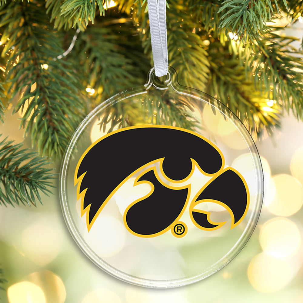 Iowa Hawkeyes - Tigerhawk Bag Ornament & Bag Tag