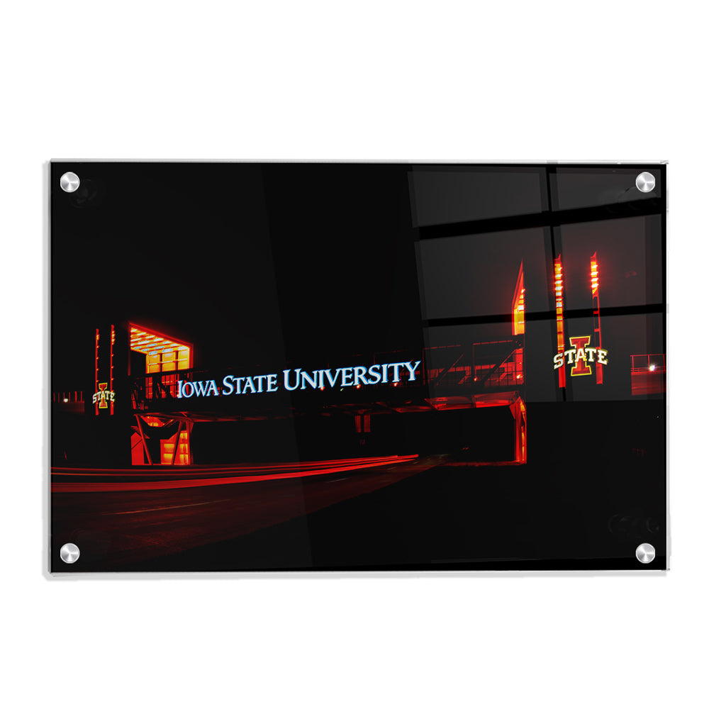Iowa State Cyclones - Iowa State University Bridge - College Wall Art #Canvas