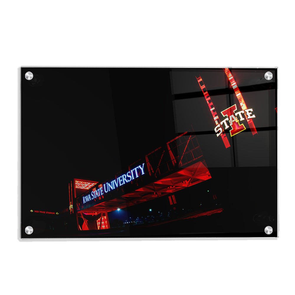 Iowa State Cyclones - The Bridge - College Wall Art #Canvas