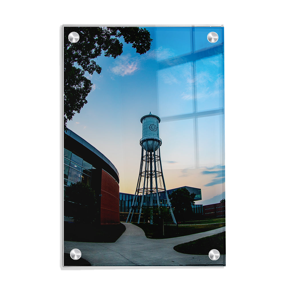Iowa State Cyclones - The Water Tower - College Wall Art  #Canvas