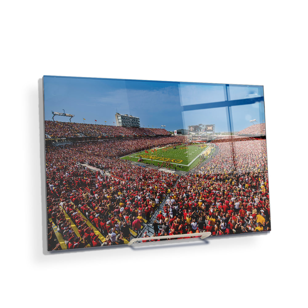 Iowa State Cyclones - Enter Iowa State - College Wall Art #Canvas
