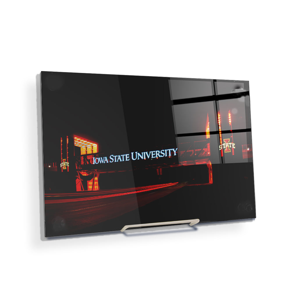 Iowa State Cyclones - Iowa State University Bridge - College Wall Art #Canvas