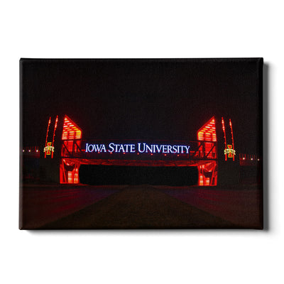 Iowa State Cyclones - Iowa State Bridge - College Wall Art #Canvas