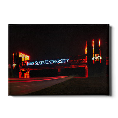 Iowa State Cyclones - Iowa State University Bridge - College Wall Art #Canvas