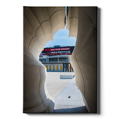 Iowa State Cyclones - Jack Trice View - College Wall Art #Canvas