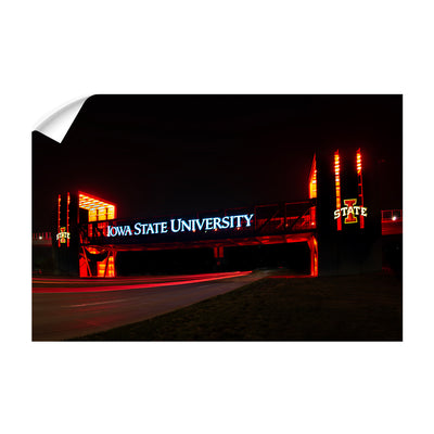 Iowa State Cyclones - Iowa State University Bridge - College Wall Art #Wall Decal