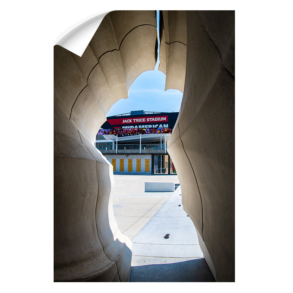 Iowa State Cyclones - Jack Trice View - College Wall Art #Canvas