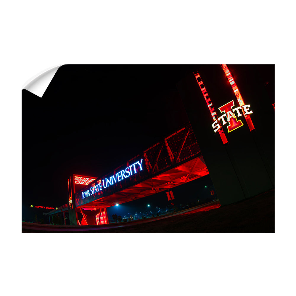 Iowa State Cyclones - The Bridge - College Wall Art #Canvas