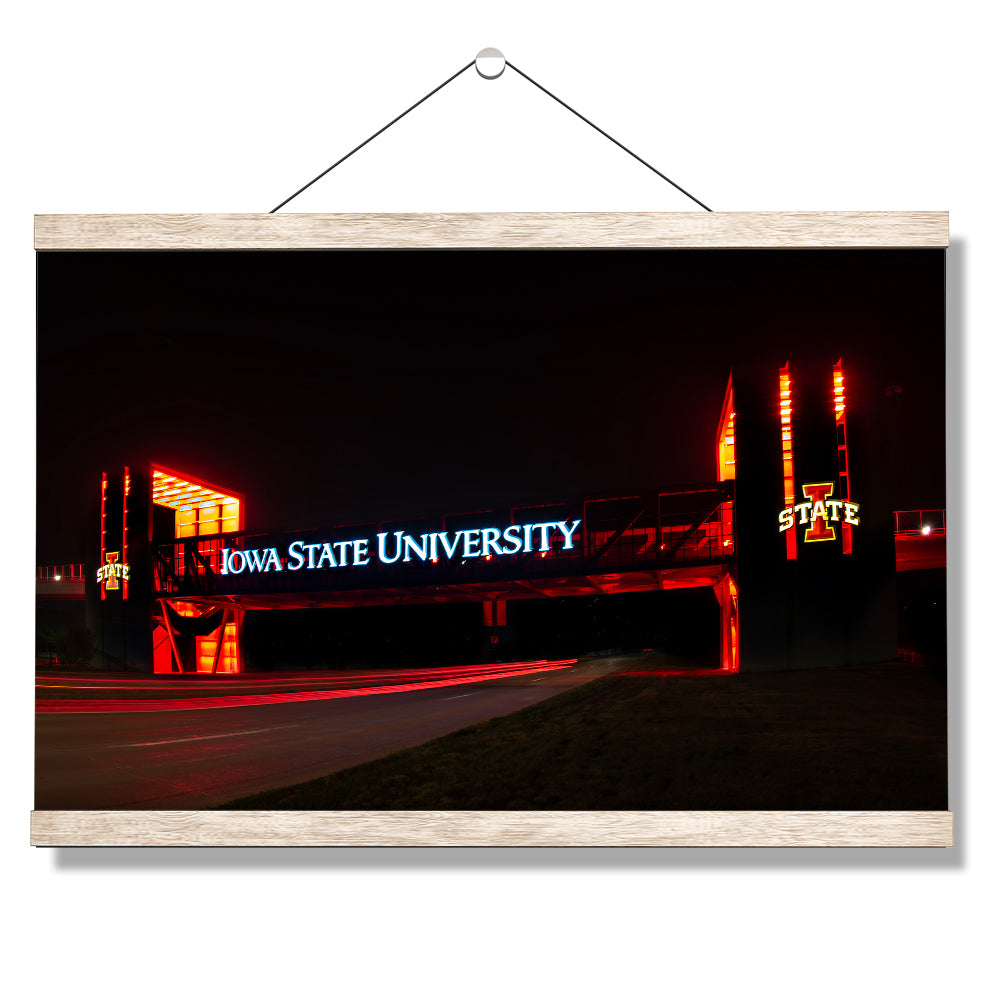 Iowa State Cyclones - Iowa State University Bridge - College Wall Art #Canvas