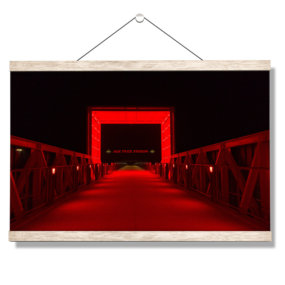 Iowa State Cyclones - The Bridge Jack Trice Stadium - College Wall Art #Canvas