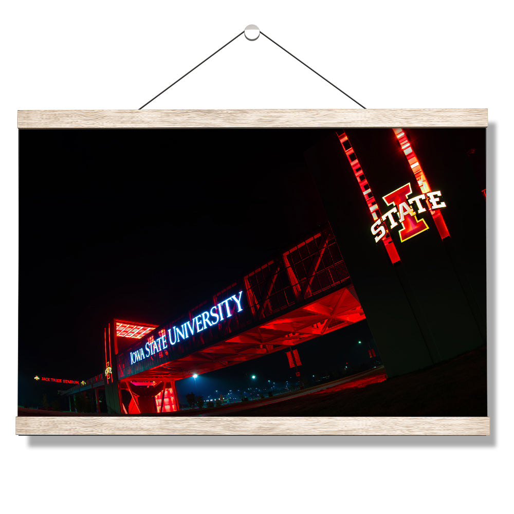 Iowa State Cyclones - The Bridge - College Wall Art #Canvas