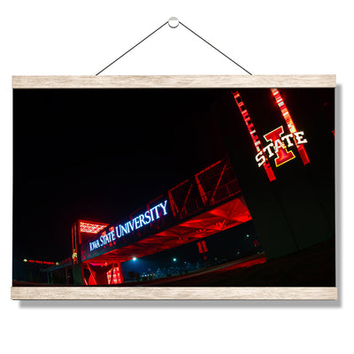 owa State Cyclones - The Bridge - College Wall Art #Hanging Canvas