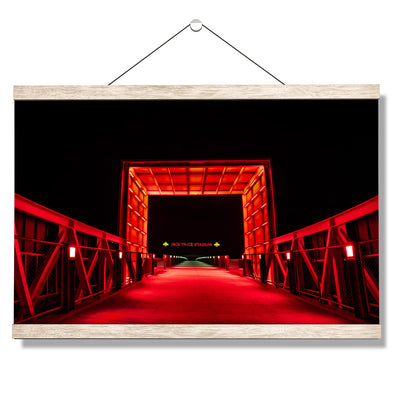 Iowa State Cyclones - Walk to Jack Trice Stadium - College Wall Art #Hanging Canvas