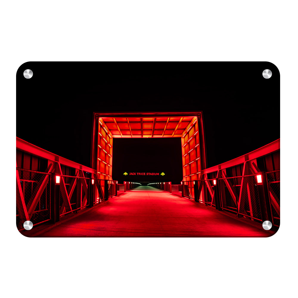 Iowa State Cyclones - Walk to Jack Trice Stadium - College Wall Art #Canvas