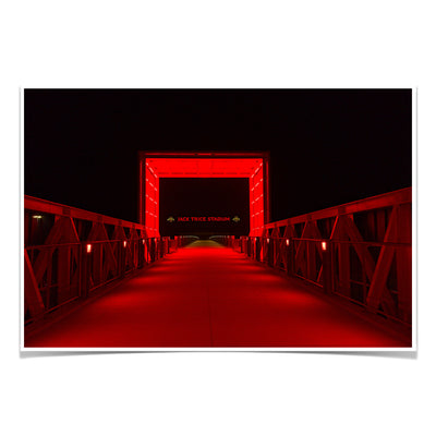 Iowa State Cyclones - The Bridge Jack Trice Stadium - College Wall Art #Poster