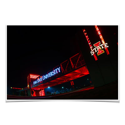 owa State Cyclones - The Bridge - College Wall Art #Poster