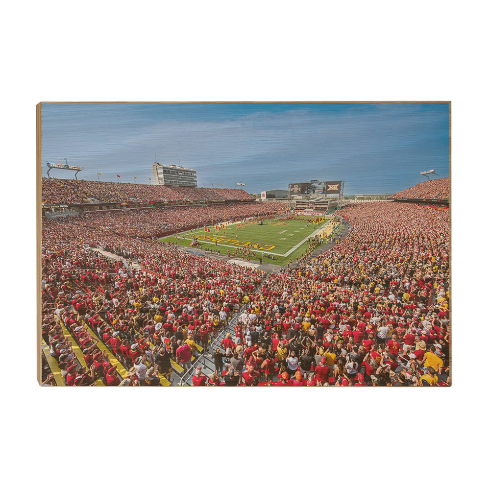 Iowa State Cyclones - Enter Iowa State - College Wall Art #Canvas